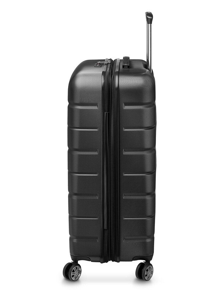 Delsey - Air Armour 77 Expandable - Svart resväska med hjul