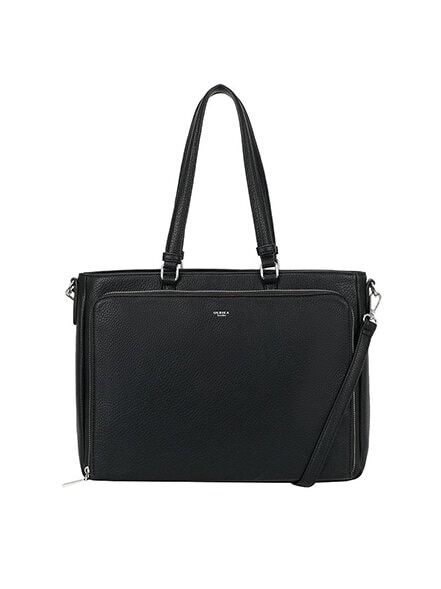 Ulrika Design - Ulrika Business - Svart väska i skinimitation för laptop 14"