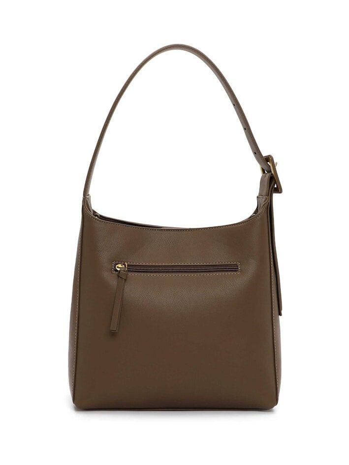 Tamaris bags - Gunda Pouch M - Beige stilren minimalistisk väska - två i en