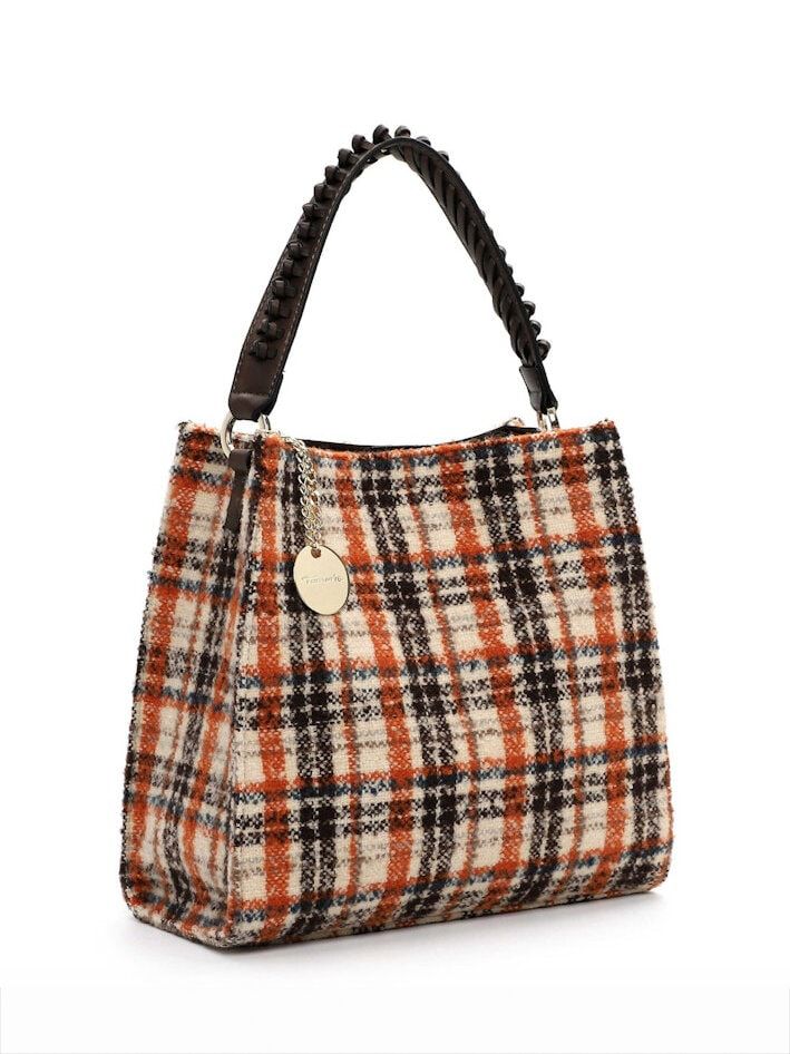 Tamaris bags - Gwenda Pouch M - Multifärgad rutig väska två i en