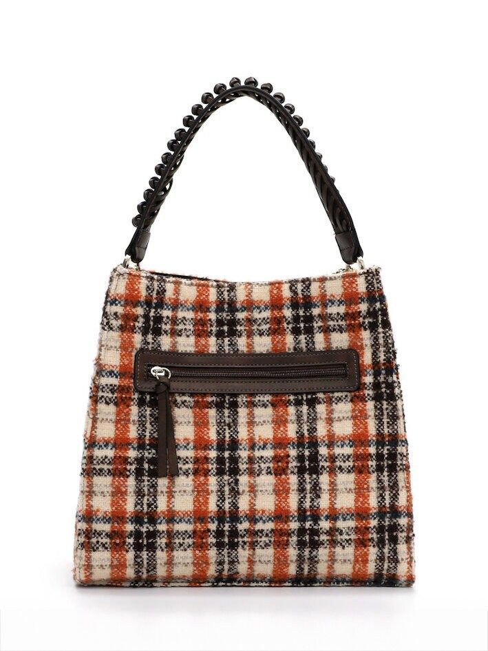Tamaris bags - Gwenda Pouch M - Multifärgad rutig väska två i en