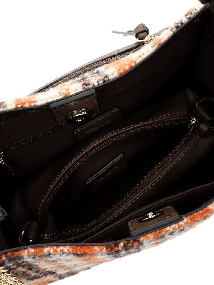 Tamaris bags - Gwenda Pouch M - Multifärgad rutig väska två i en