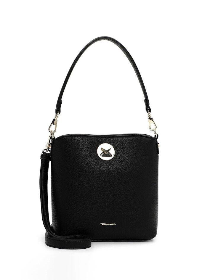 Tamaris bags - Gladis Pouch S - Svart handväska i mjuk PU med struktur