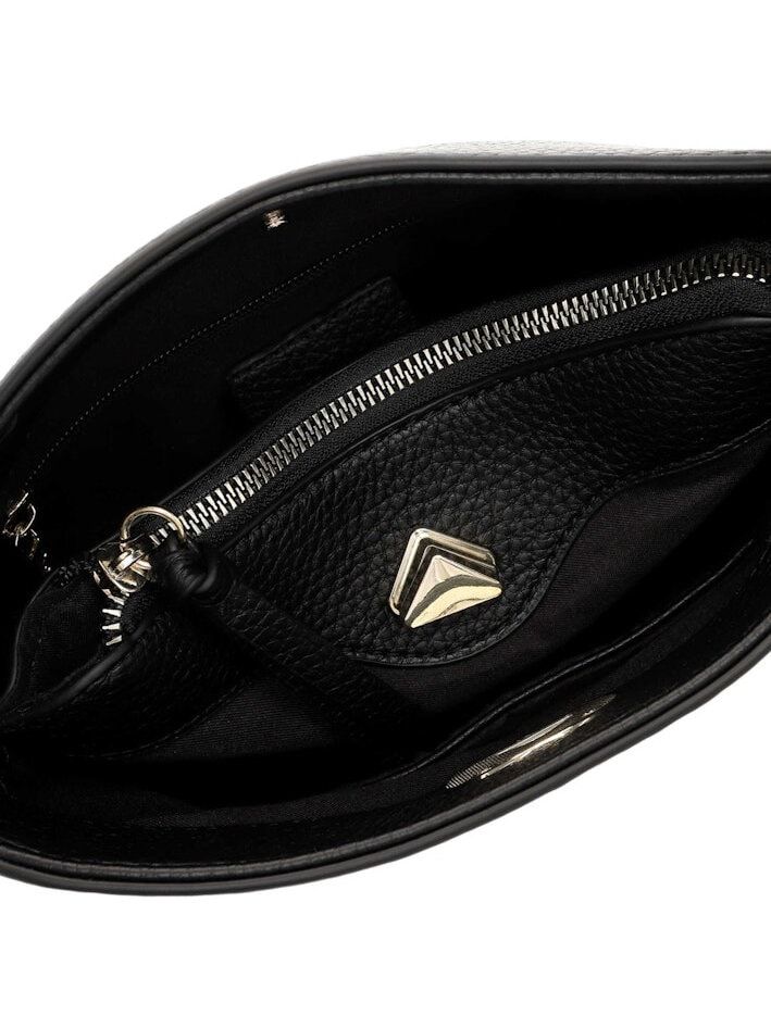Tamaris bags - Gladis Pouch S - Svart handväska i mjuk PU med struktur
