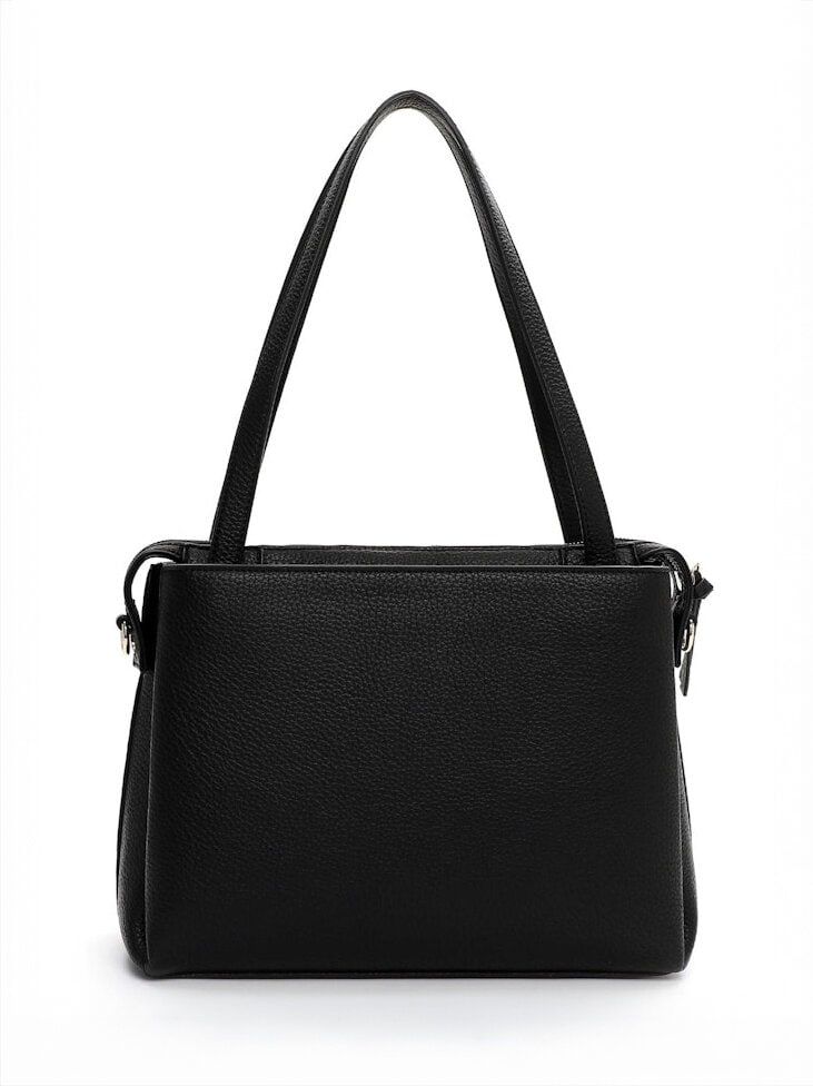 Tamaris bags - Gladis City Shopper M - Svart handväska i mjuk PU med struktur
