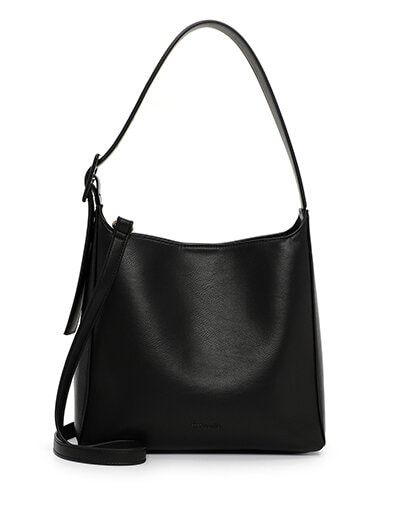 Tamaris bags - Gunda Pouch M - Svart stilren minimalistisk väska, två i en