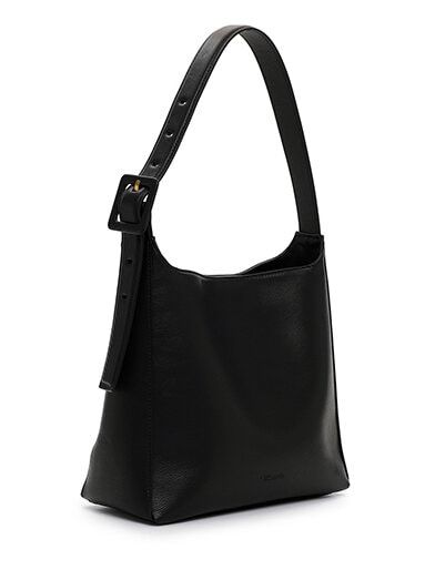 Tamaris bags - Gunda Pouch M - Svart stilren minimalistisk väska, två i en