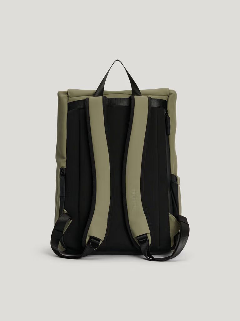 Tretorn - Tretorn Wings Daypack - Grön ryggsäck i mjukt men slitstarkt PU-material