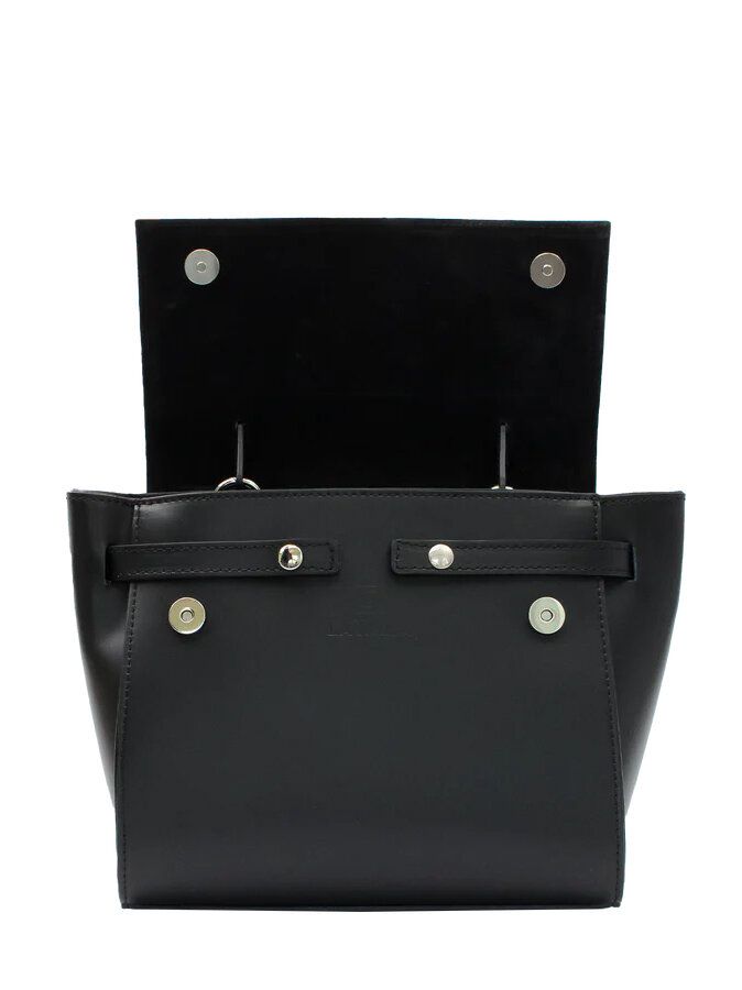 Latalia - Arezzo - Svart handväska i skinn