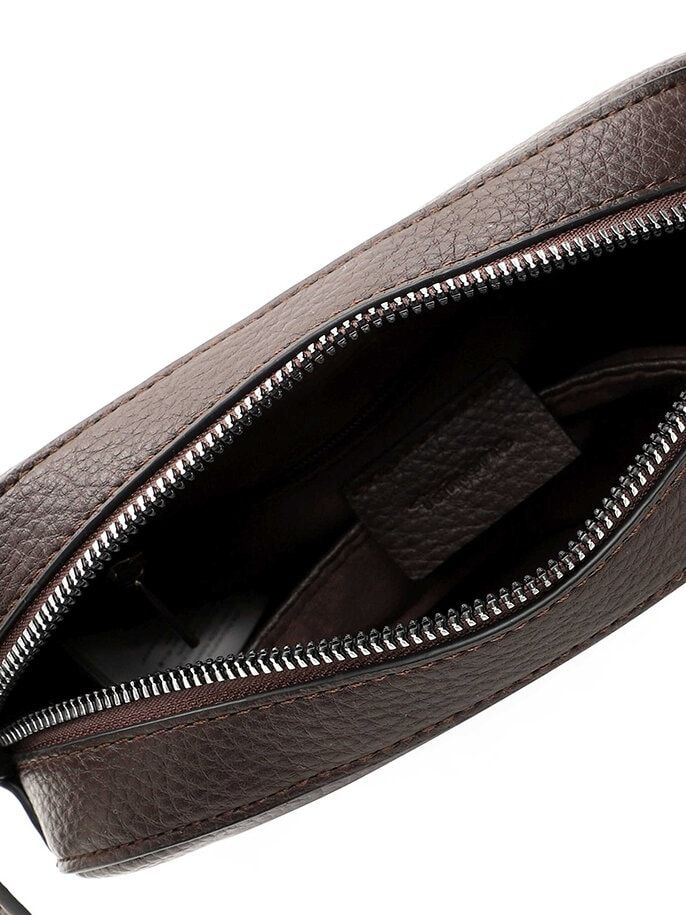 Tamaris bags - Georgie Handväska - Mörkbrun handväska med dragkedja