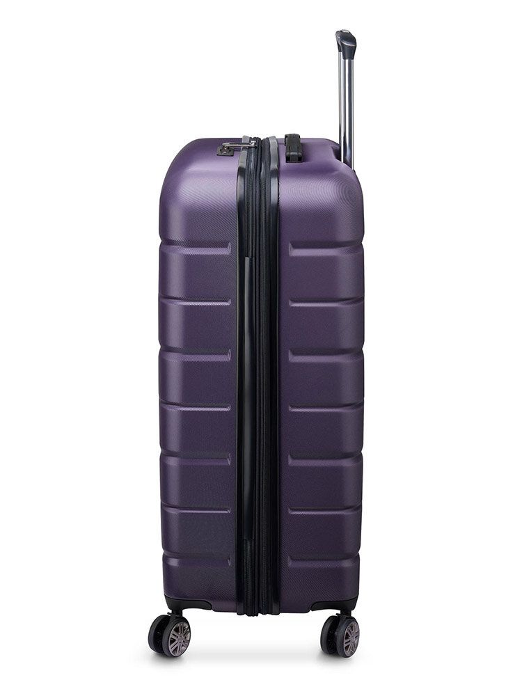 Delsey - Air Armour 77 Expandable - Mörklila resväska expanderbar