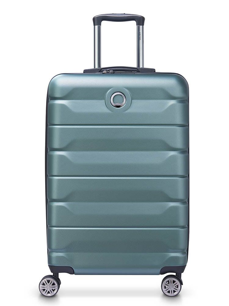 Delsey - Air Armour 68 Expandable - Ljusgrön resväska expanderbar