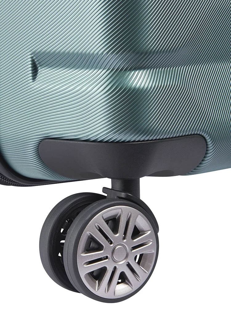 Delsey - Air Armour 68 Expandable - Ljusgrön resväska expanderbar
