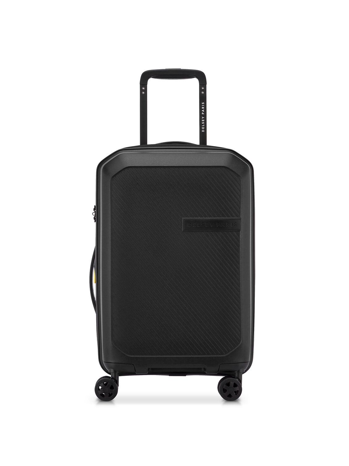 Delsey - Anvers Val Tr Sl Ext 4dr 55 - Svart matt expanderbar resväska