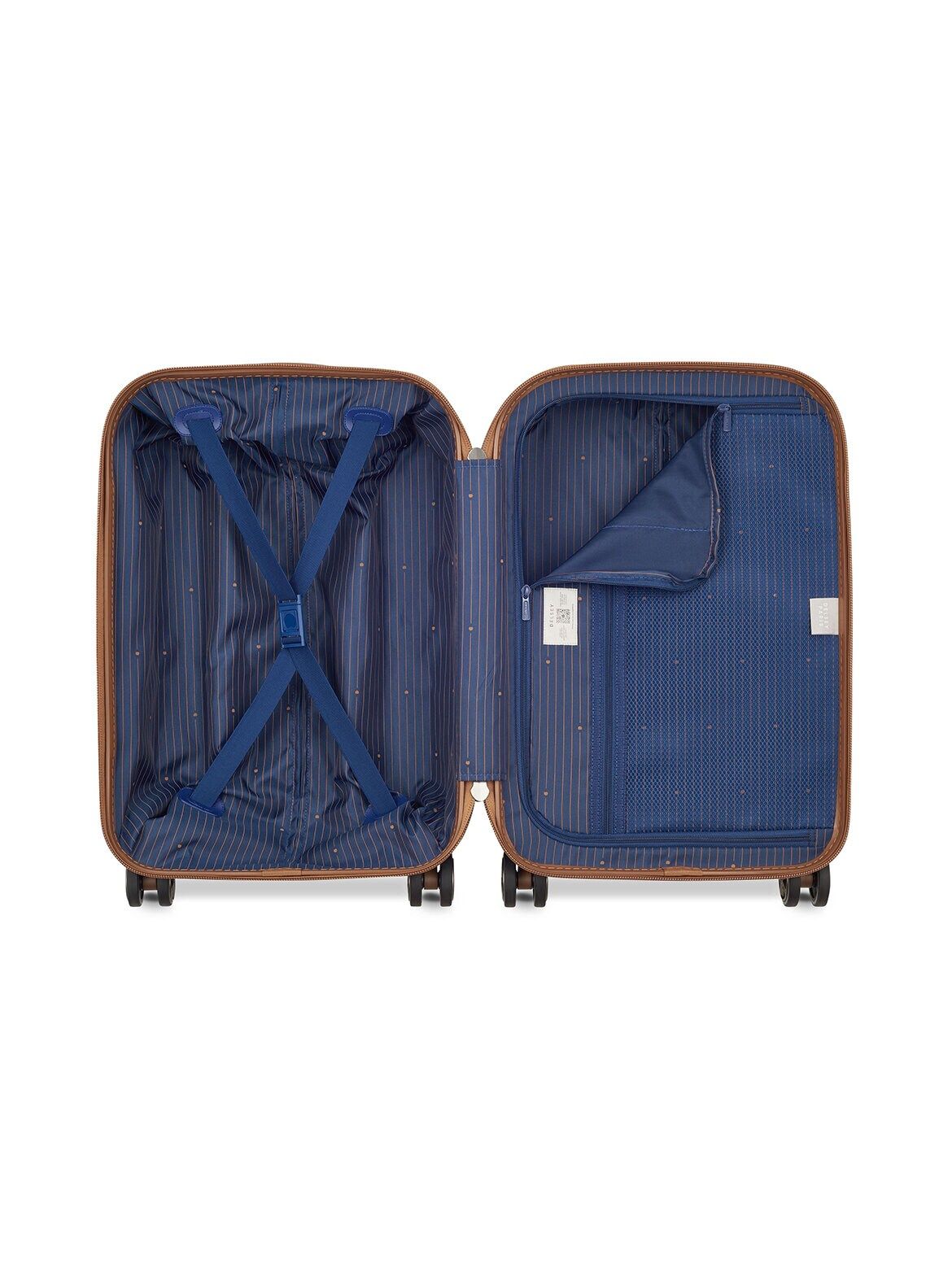 Delsey - Delsey Flanerie se Carry-On - Mörkbrun expanderbar resväska
