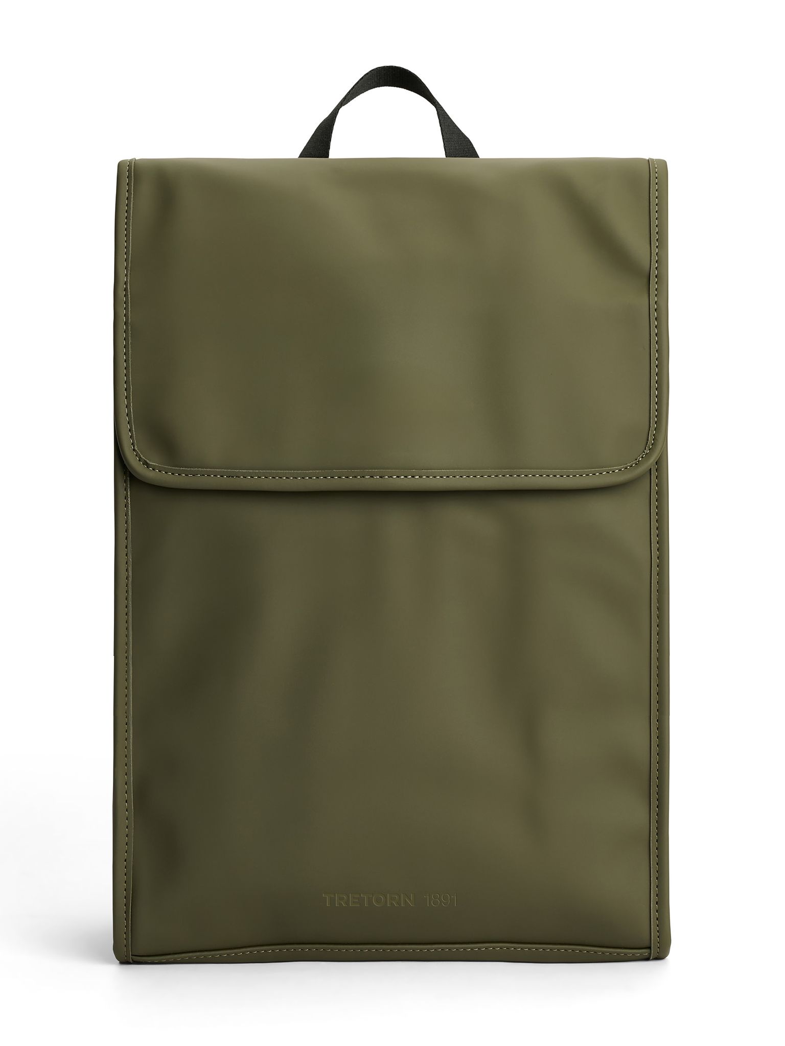 Tretorn - Wings Daypack - Grön vädertålig ryggsäck i smidig PU
