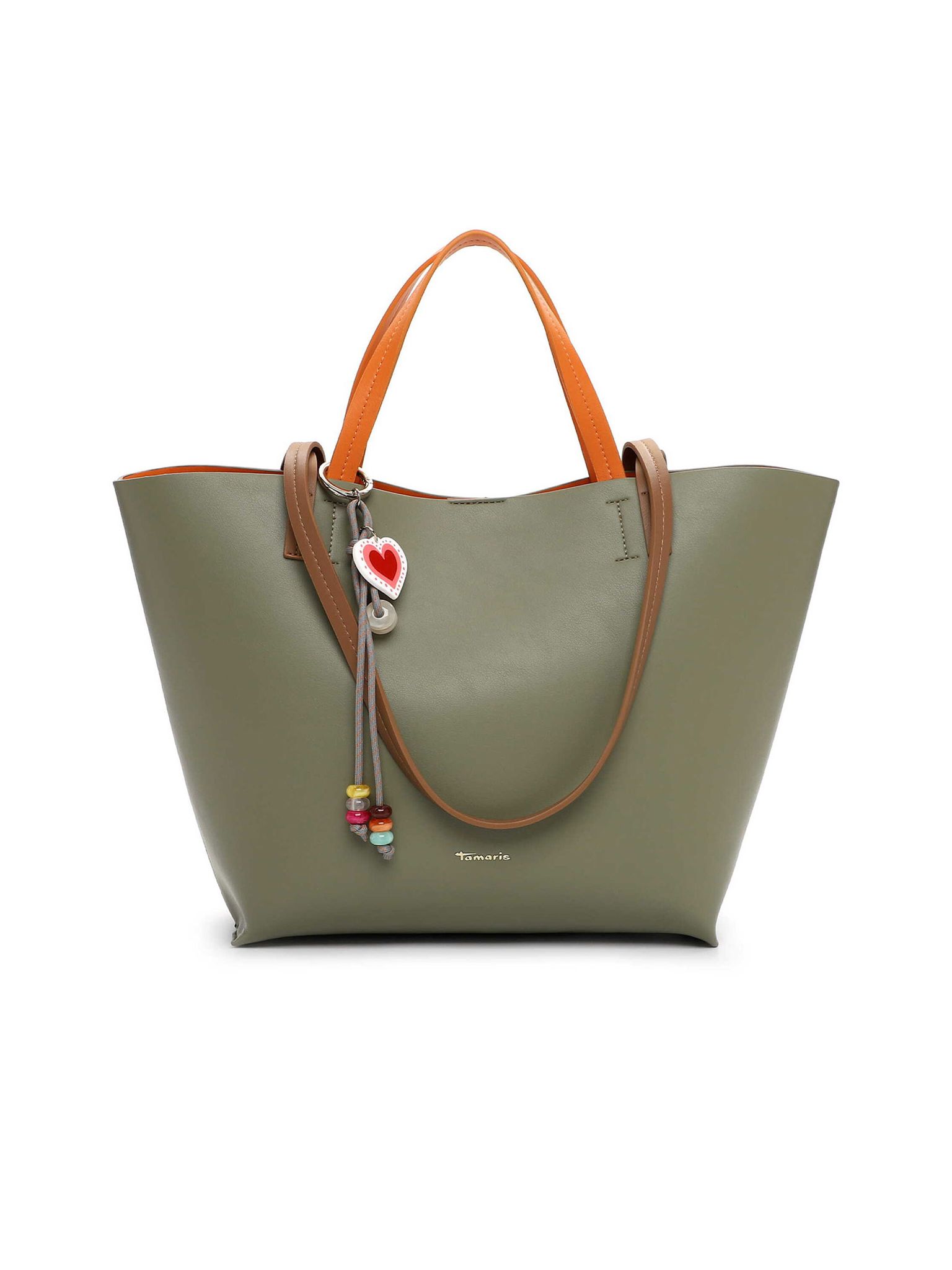 Tamaris Bags - Keshia Cityshopper L - Grön minimalistisk stor väska - två i en