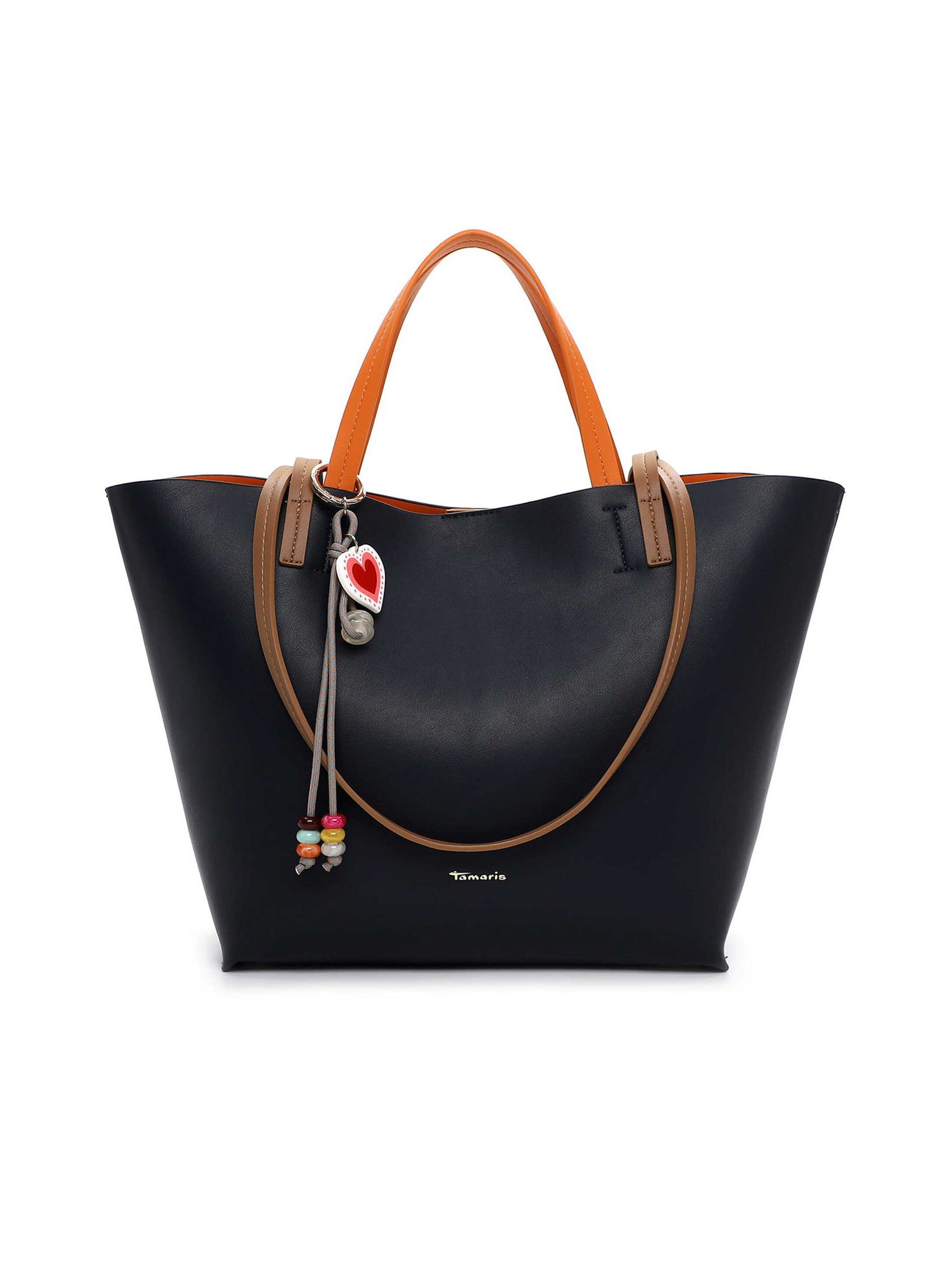 Tamaris Bags - Keshia Cityshopper L - Mörkblå minimalistisk stor väska - två i en