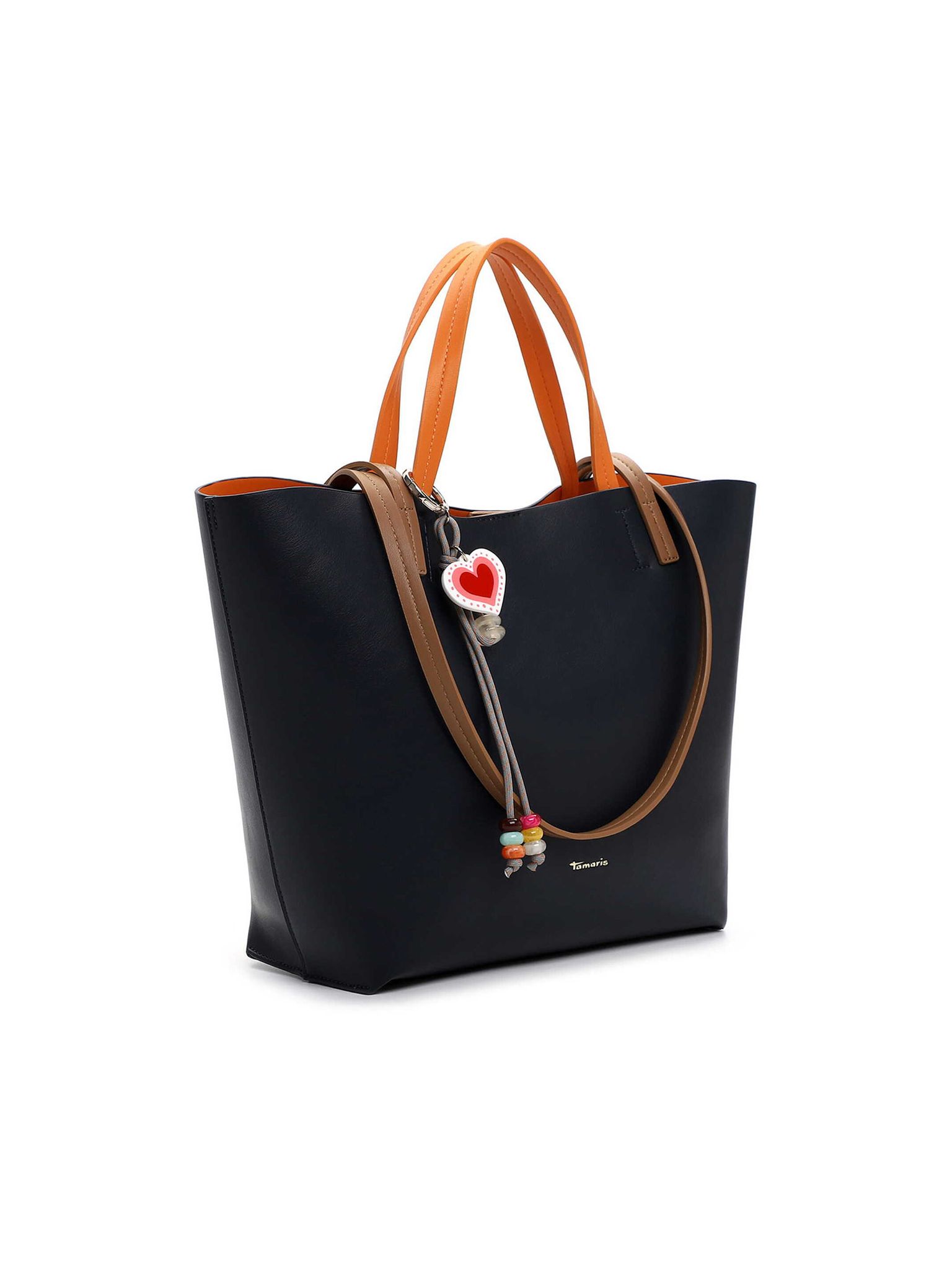 Tamaris Bags - Keshia Cityshopper L - Mörkblå minimalistisk stor väska - två i en