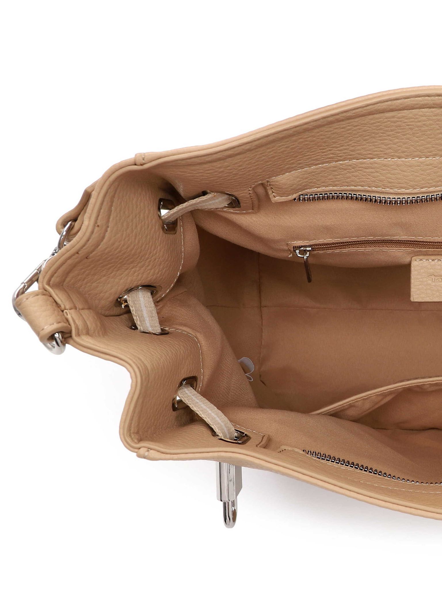 Tamaris Bags - Kirima SC handbag M - Beige medium handväska i mjuk skinnimitation