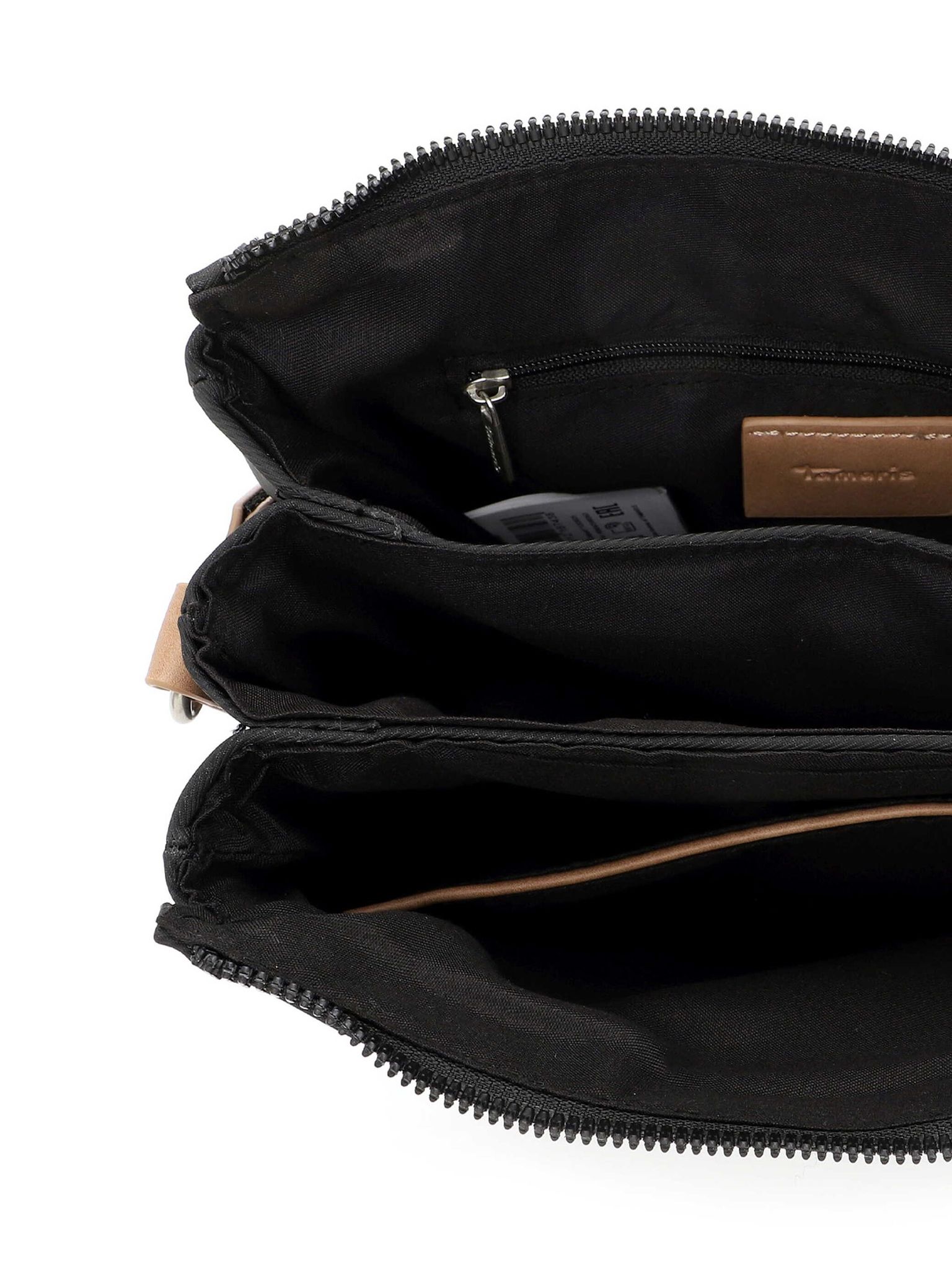 Tamaris Bags - Kirsten handbag M - Svart handväska med dragkedja