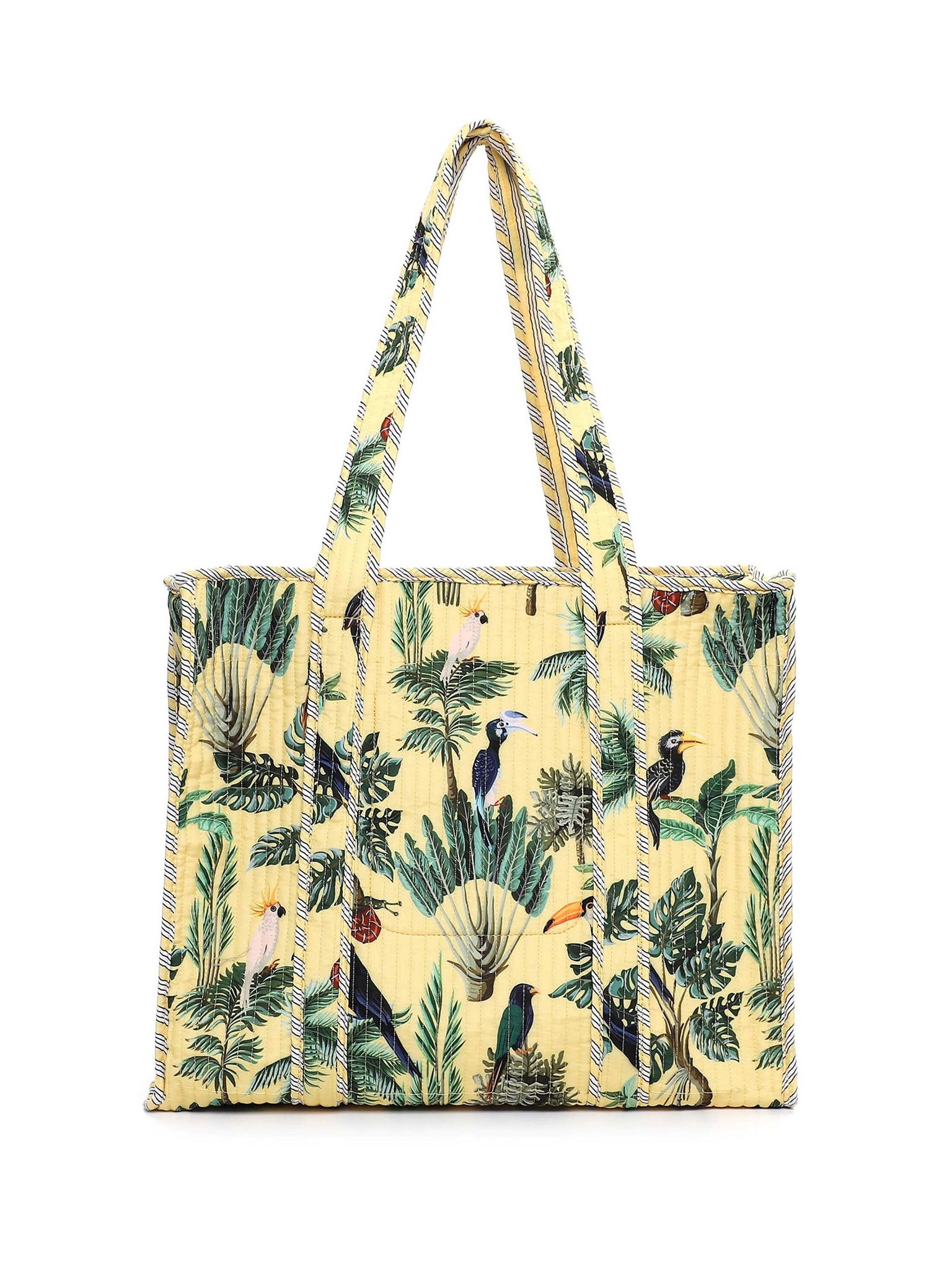 Tamaris Bags - Karolina Cityshopper L - Gul väska med vackert mönster