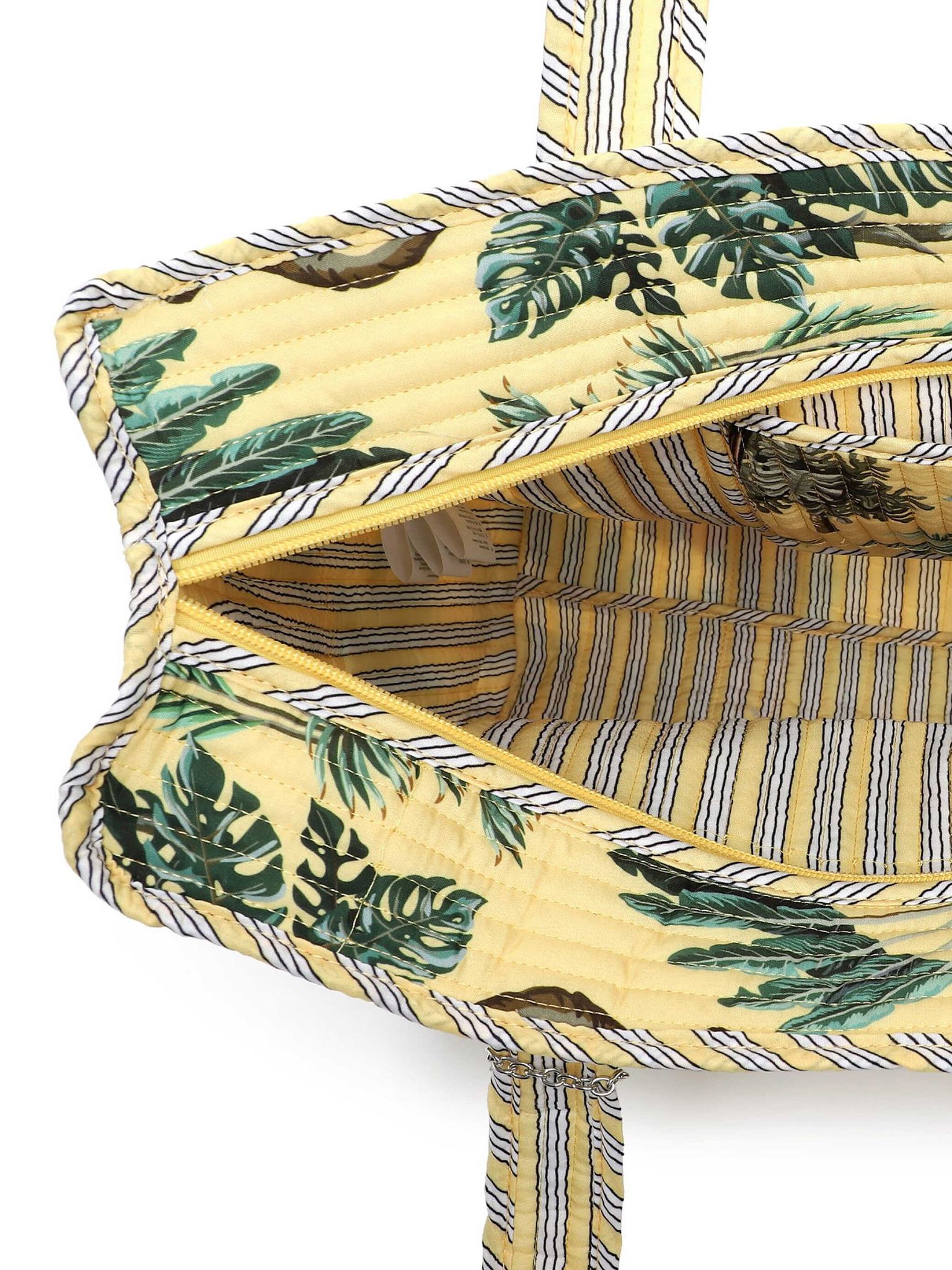 Tamaris Bags - Karolina Cityshopper L - Gul väska med vackert mönster