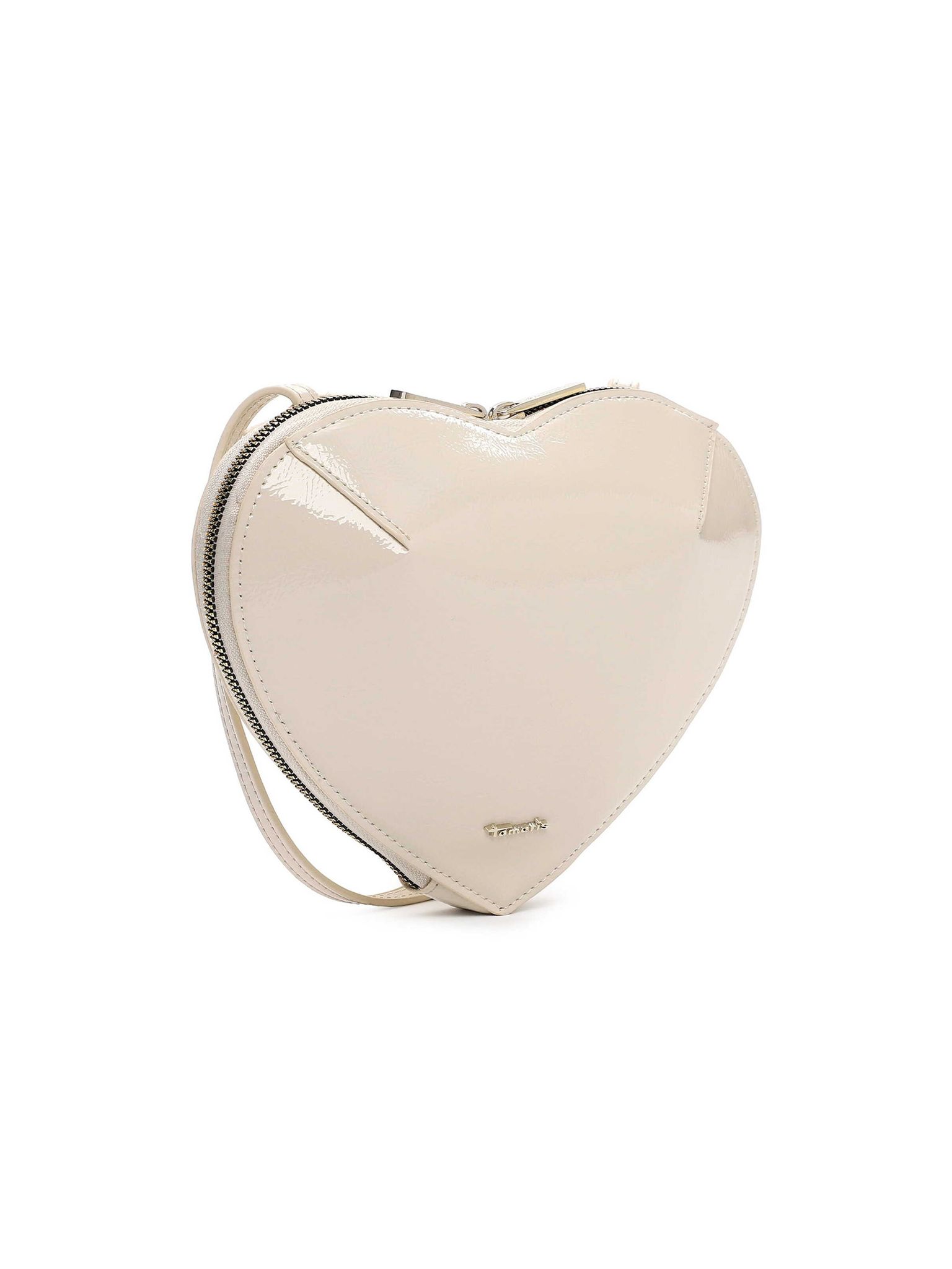 Tamaris Bags - Kimberlie Small - Ljusbeige hjärtformad liten handväska