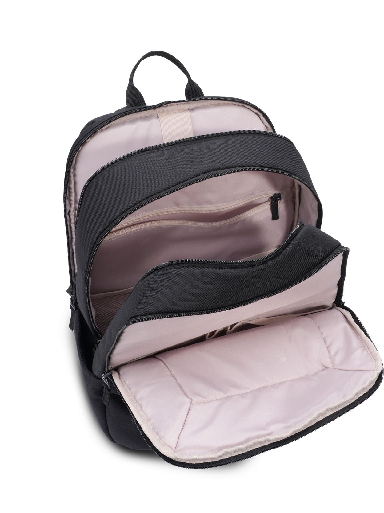 North Pioneer - Backpack 40cm Flight - Svart ryggsäck i Canvas