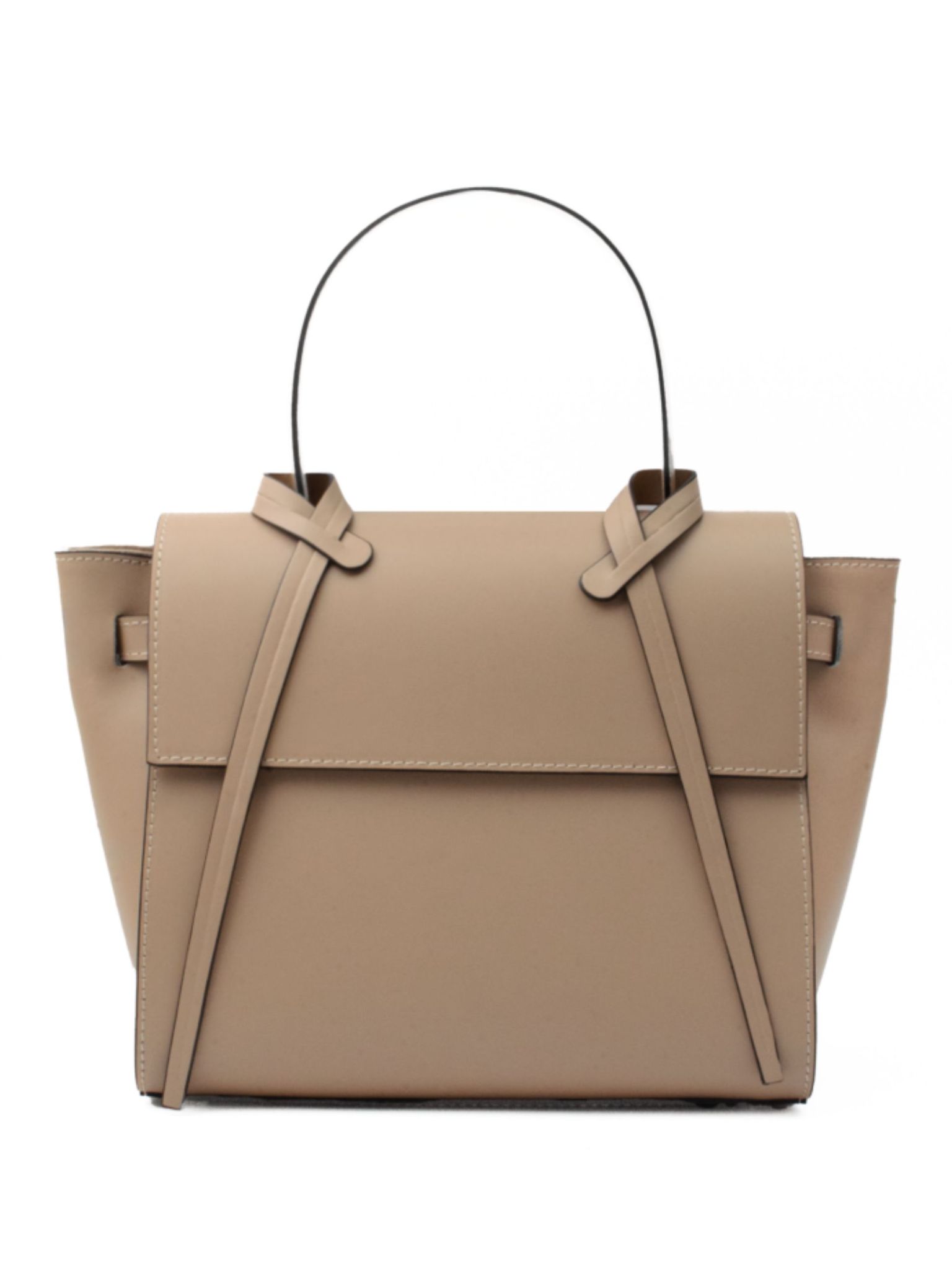 Latalia - Arezzo Bag - Beige handväska i skinn
