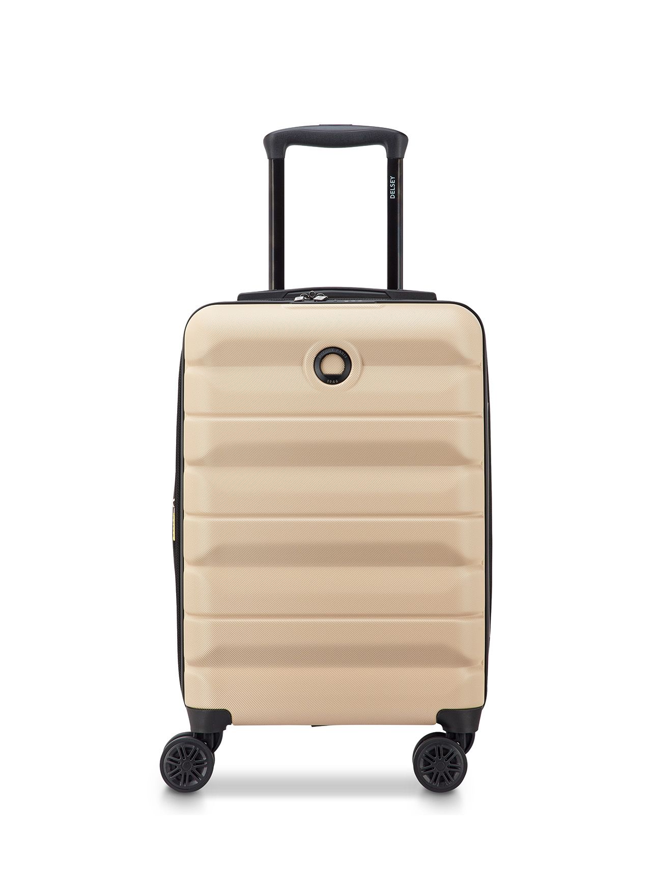 Delsey - Air Armour 55 Slim - Ljusbeige Slim kabinväska expanderbar