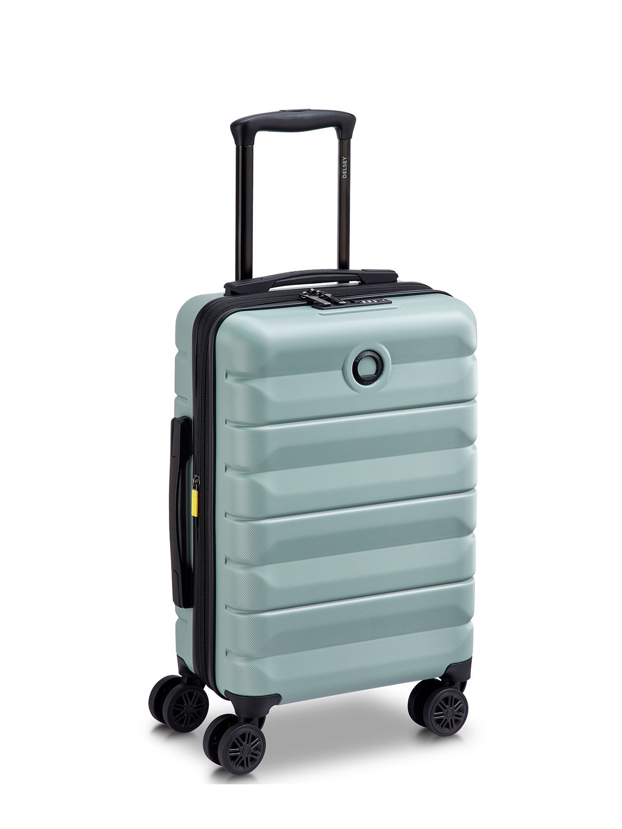 Delsey - Air Armour 55 Slim Kabin Exp. - Ljusgrön Slim kabinväska expanderbar