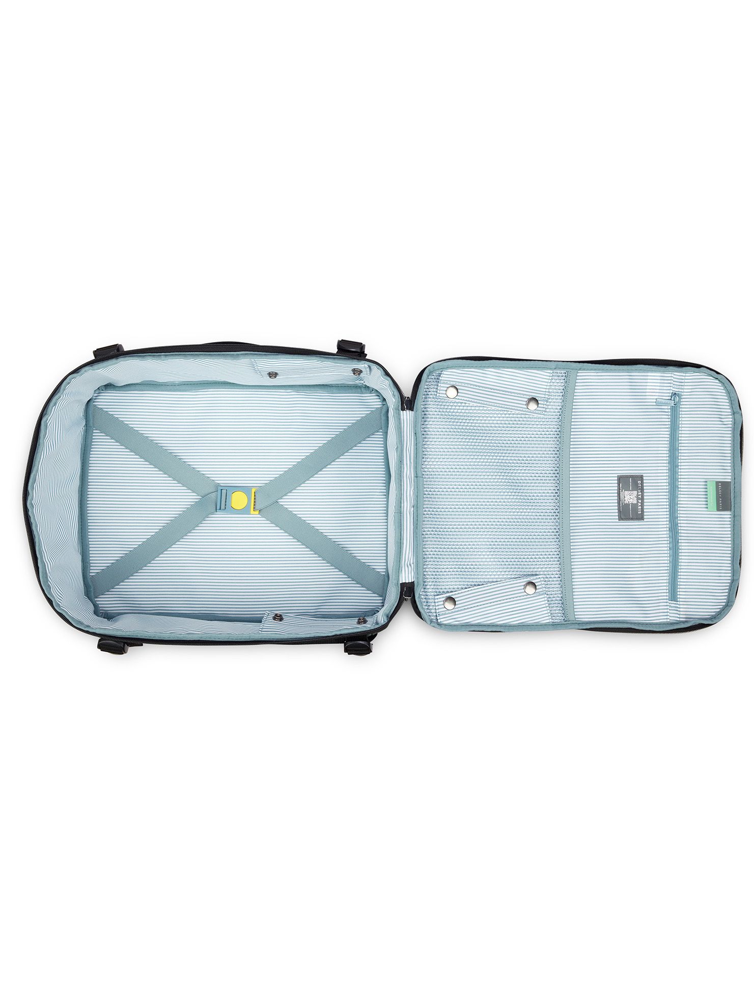 Delsey - Dita BP Underseater - Mörkgrön ryggsäck för under sätet