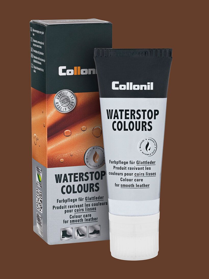 Collonil - Waterstop Colours - Mellanbrun skokräm