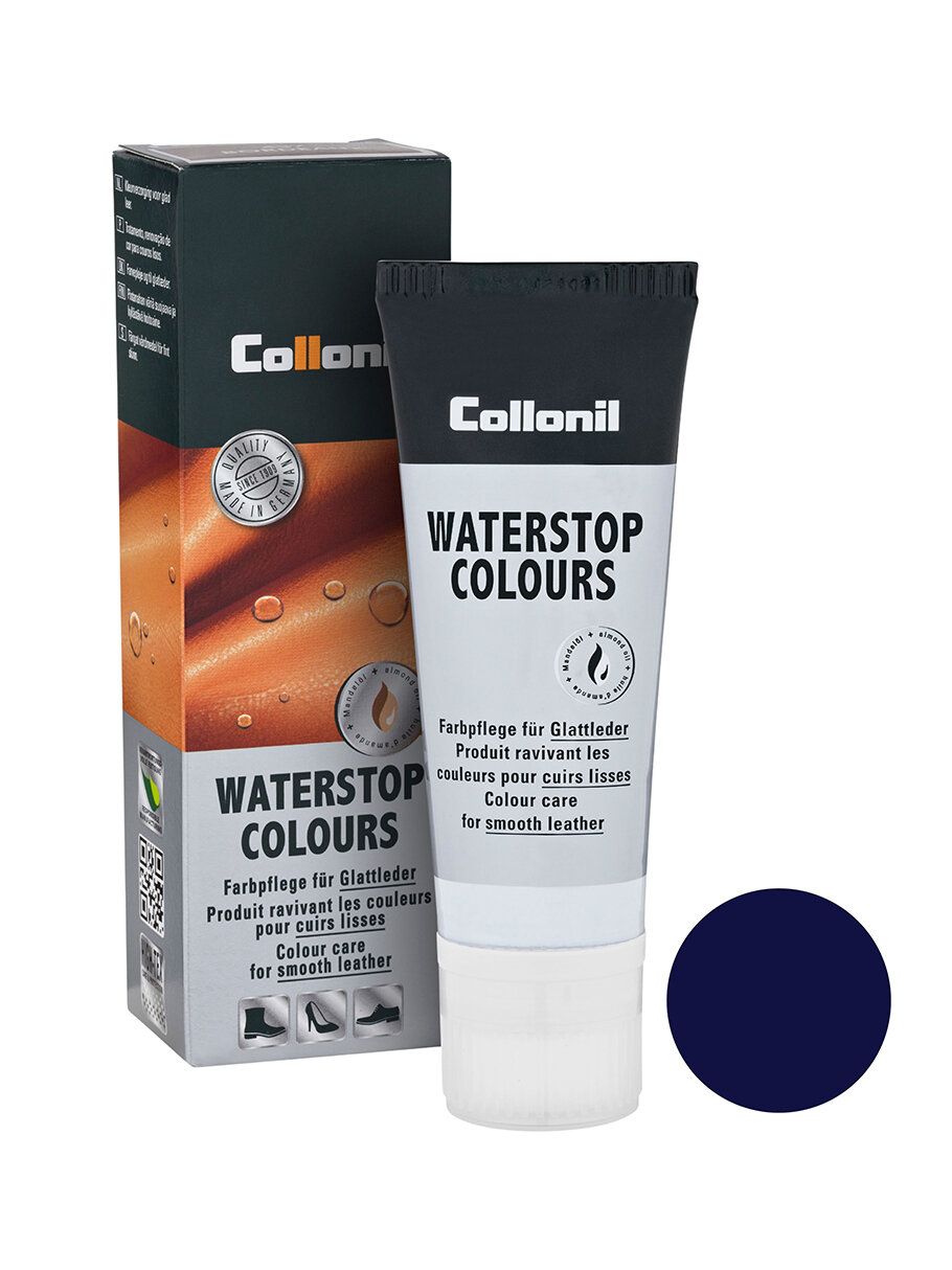Collonil - Waterstop Colours - Blå skokräm
