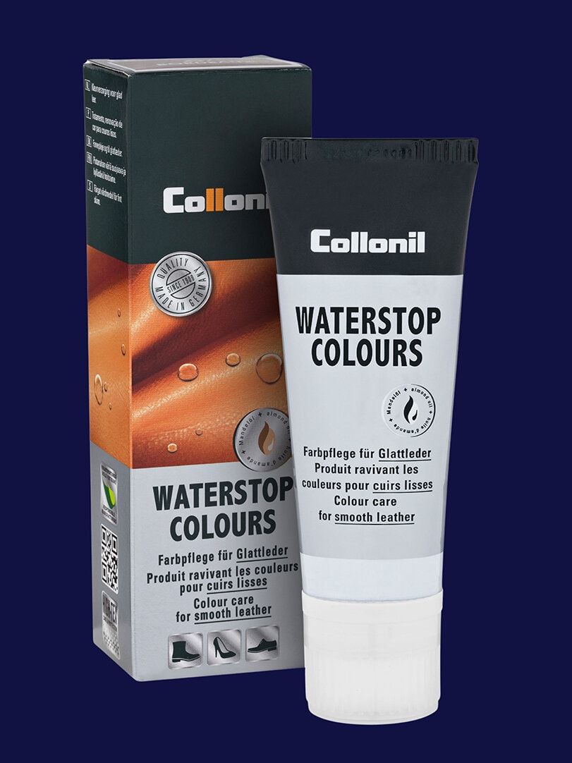 Collonil - Waterstop Colours - Blå skokräm