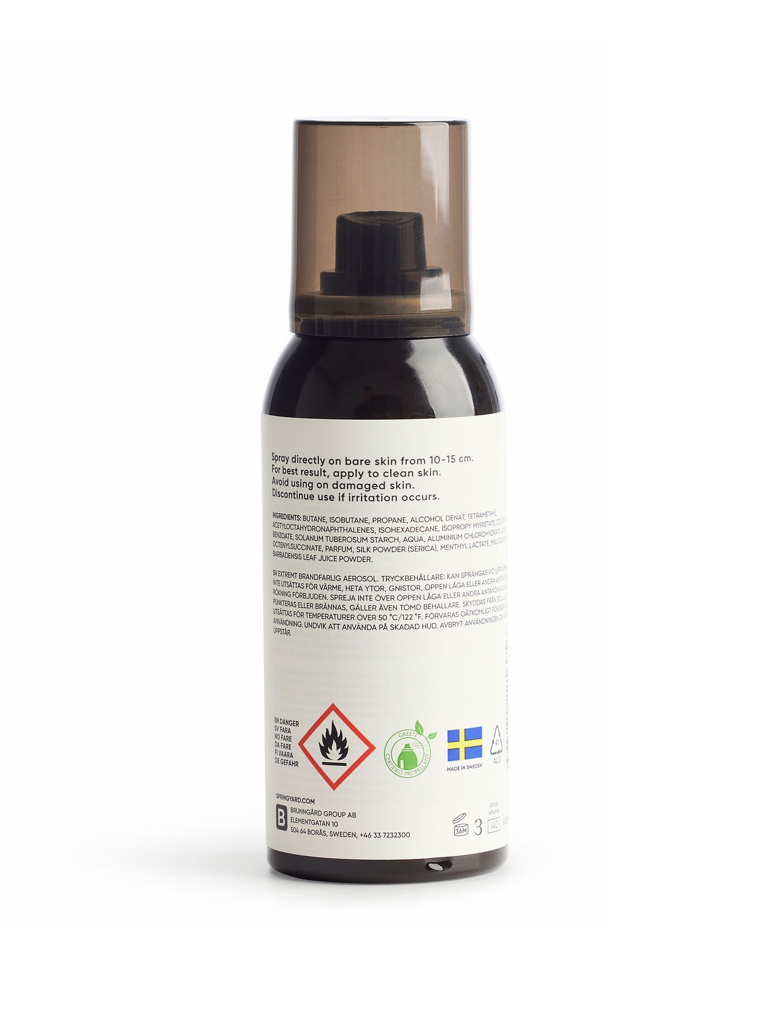 Springyard - Silky Feet - Silkesspray för barfotafötter