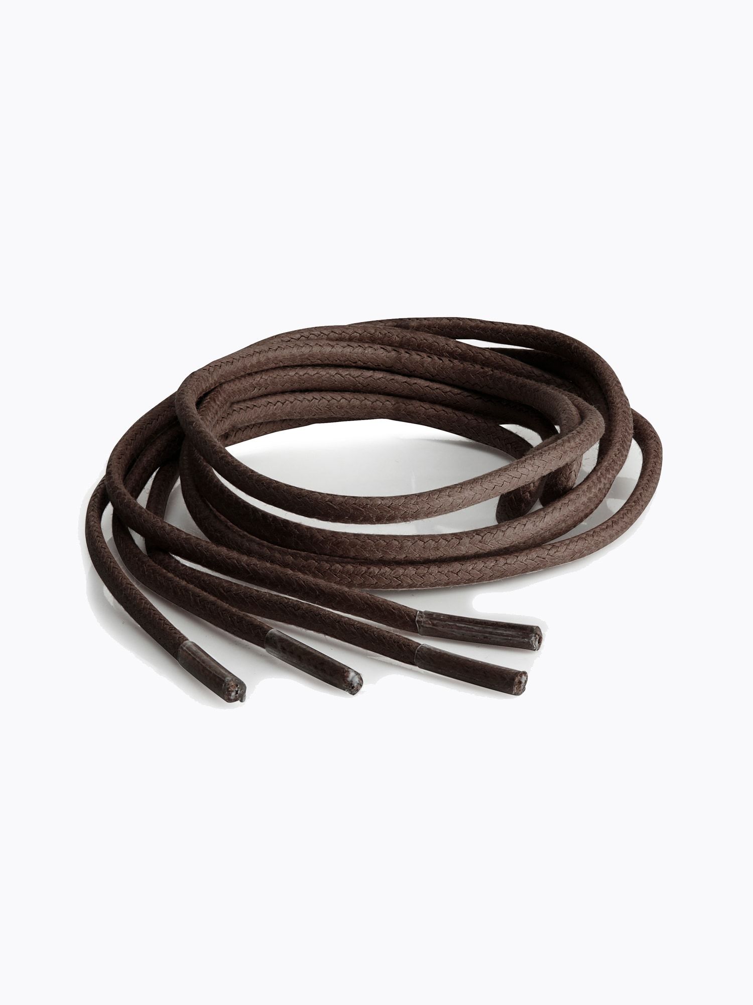 Springyard - Round 3.0 Wax - Mörkbrunt runt vaxat skosnöre