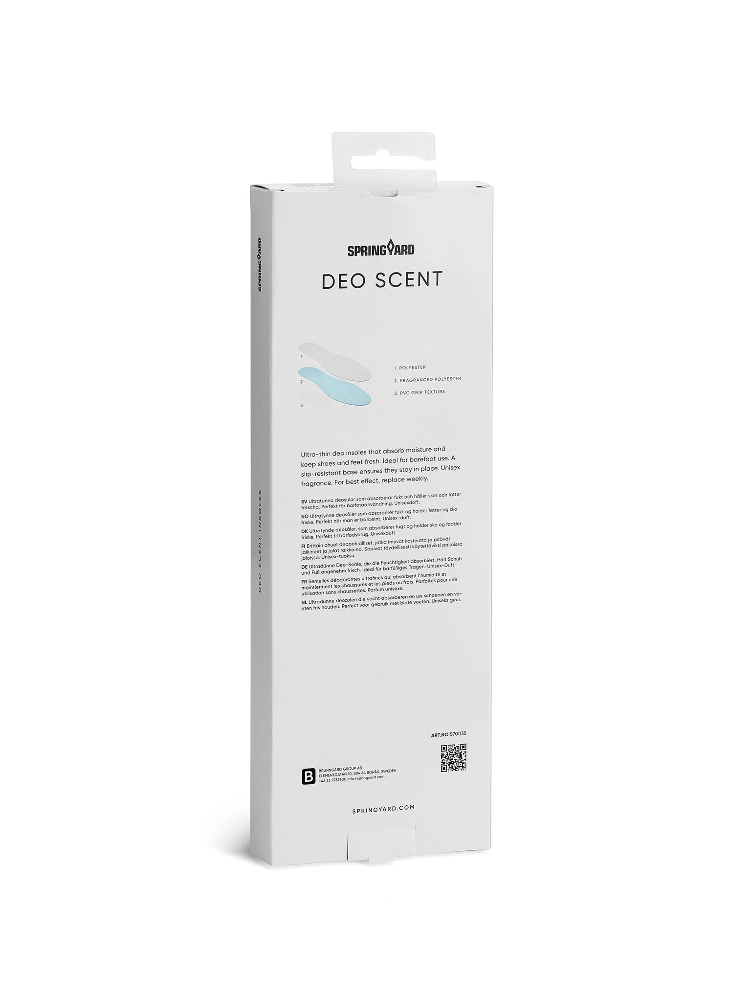 Springyard - Deo Scent - Tunn deosula
