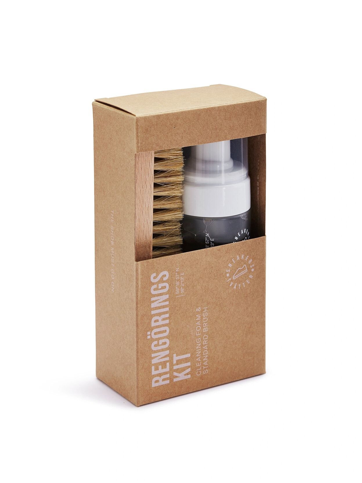 Sneakerstvätten - Rengörings Kit - Rengöringskit skumtvätt och borste