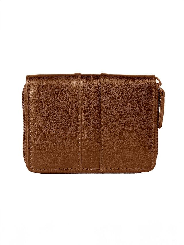 Springfield - Brun liten blånbok i skinn