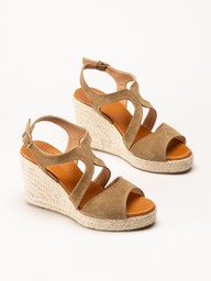 Effortless - Ljusbruna sandaletter