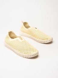 Ilse Jacobsen - Tulip3275 - Gula slip on skor