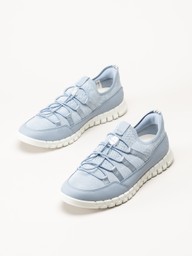 Ecco - Gruuv Lite - Ljusblå sneakers i mesh