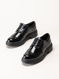 Clarks - Orinoco3 Derby - Svarta lågskor i lack