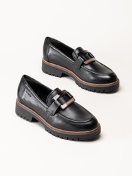 Tamaris - Svarta loafers