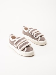 Inuikii - Shearling - Grå ullfodrade sneakers