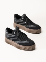 Marco Tozzi - Svarta sneakers