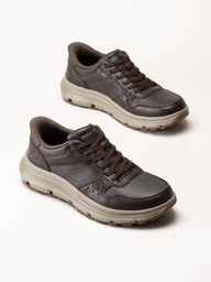 Skechers - Garza Ultra - Tyrell - Mörkbruna sneakers
