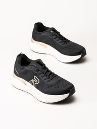 Rieker - Svarta sneakers i mesh